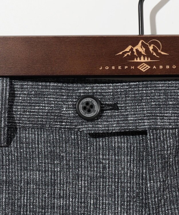 JOSEPH ABBOUD 【ウエストも伸びる！多機能シリーズがさらに薄く新開発】ライトウェーブライト パンツ グレー系2