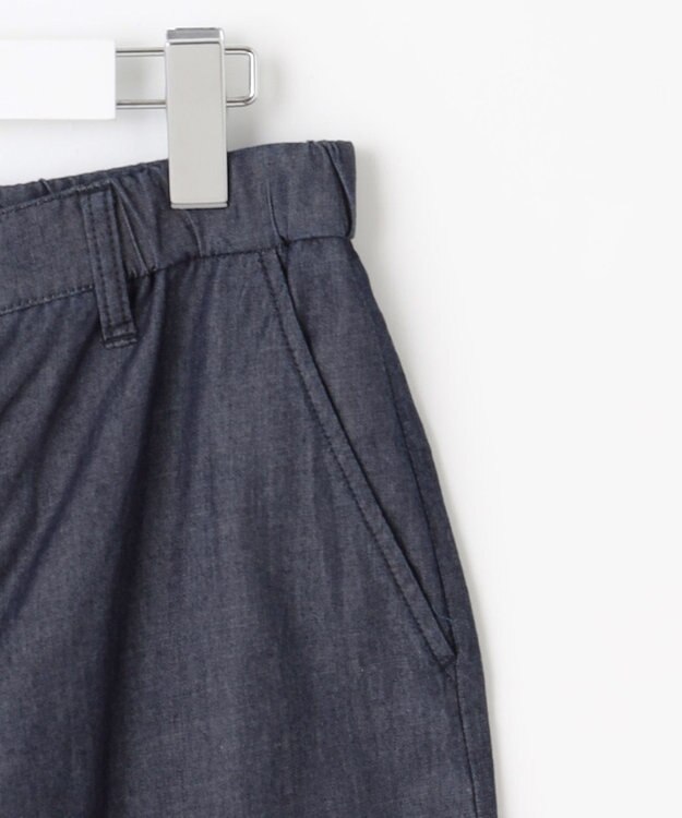 J.PRESS LADIES S 【洗える】4oz Light Denim ストレート パンツ インディゴ系