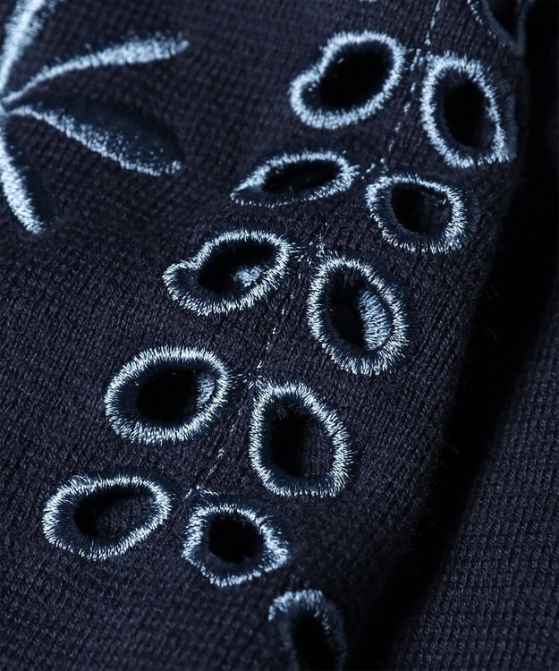 Paul Smith ハンドクラフトエンブロイダリー ニット トラウザーズ ネイビー
