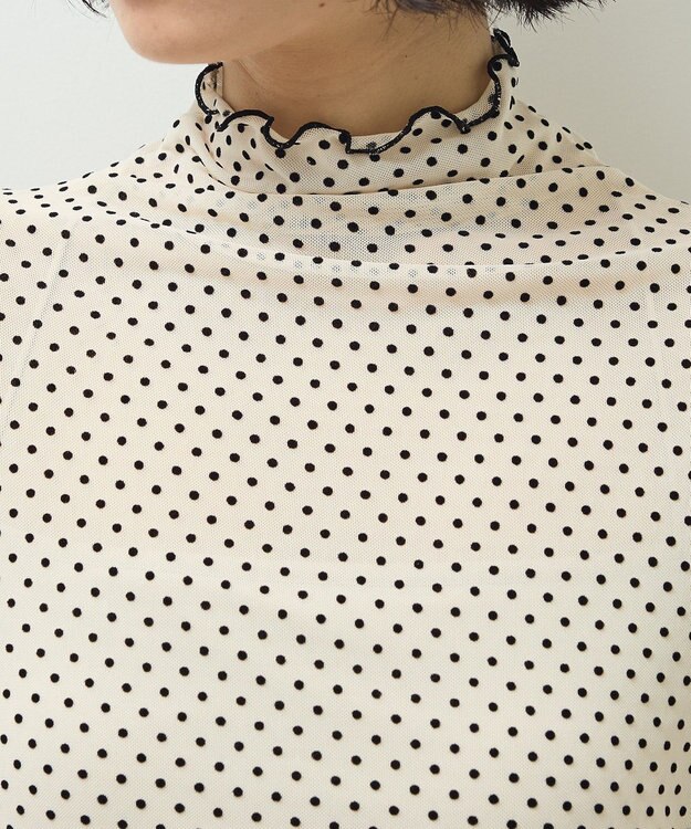 Green Parks ・ＡＮＤＳＥＡＲＣＨ　ドットチュールハイネック Ivory