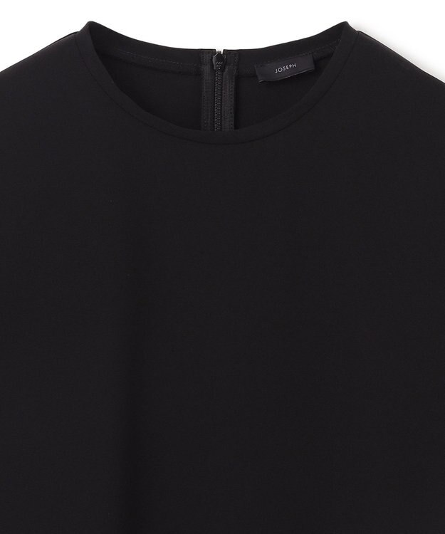 JOSEPH 【洗える】スムースジョーゼット　ブラウス Black