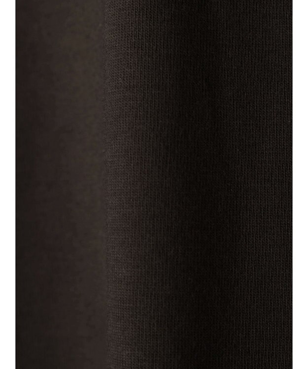 Green Parks 袖シアードッキング５分袖カットプルオーバー Brown