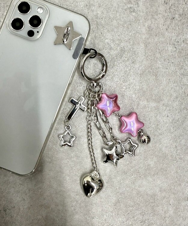 WEGO スタークロスミックスキーホルダー ピンク