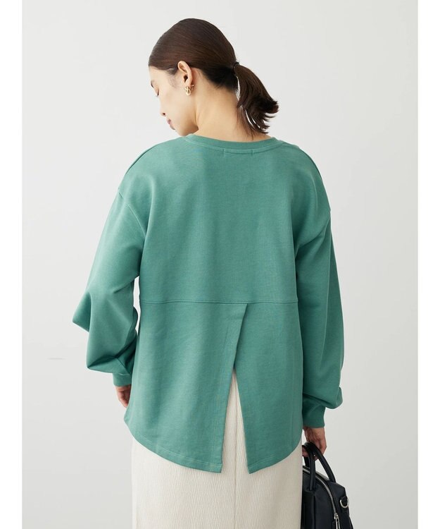 Green Parks ・ＳＵＧＡＲ　ＳＰＯＯＮ　バックスリットウラケスウェット Green