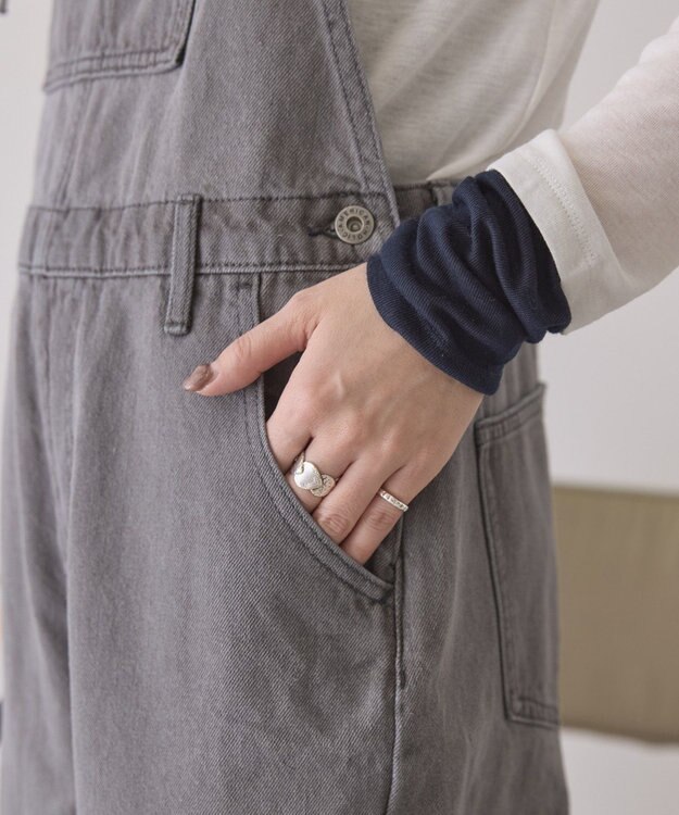 AMERICAN HOLIC デニムサロペット Gray