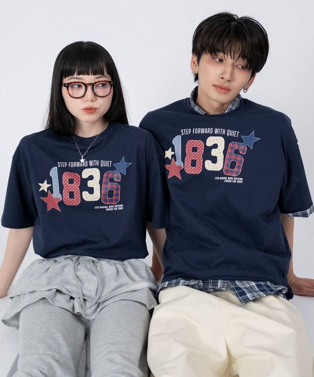 WEGO 【ユニセックス着用ITEM/XSSMLXLサイズ展開】アソートグラフィックBIG　T（SS）-2 柄40