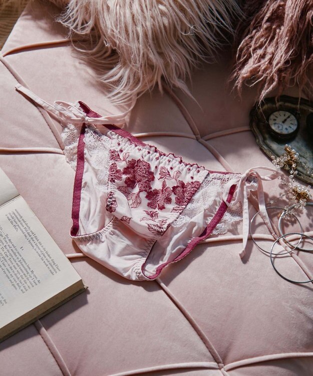 San-ai Resort（三愛水着楽園） エレガントコレクション 【2412】 ヒモショーツ 【northerly】 ピンク