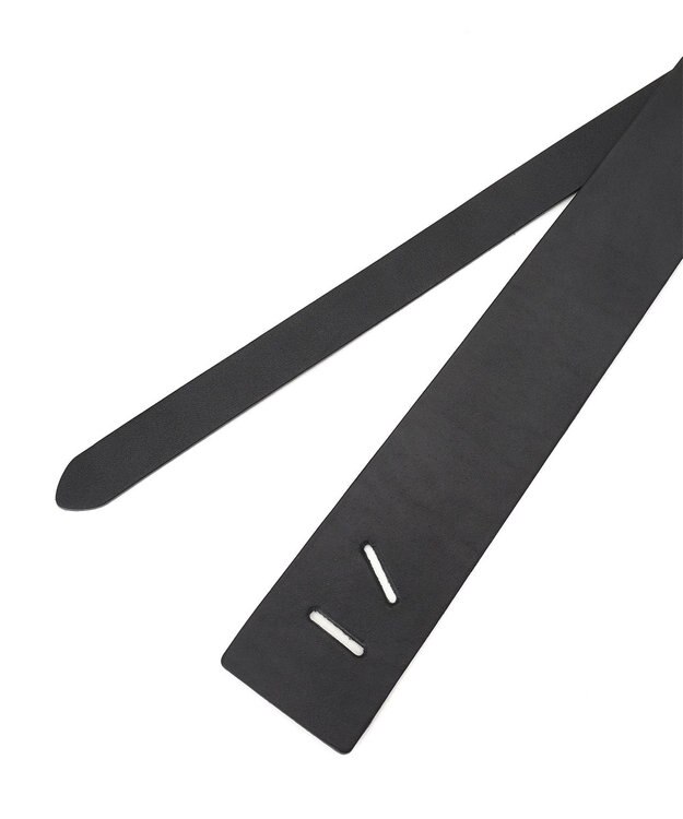 23区 バックルレス ベルト ブラック系