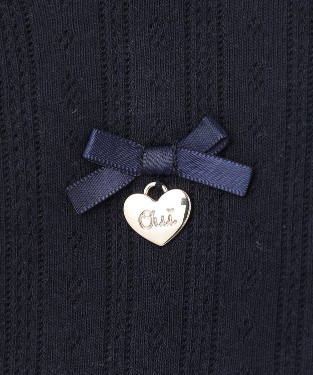 ANY KIDS 半袖 ボレロ ネイビー