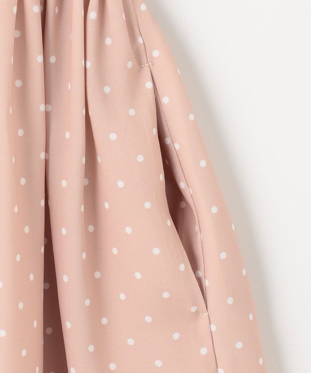 組曲 KIDS 【150-170㎝】ドットシフォン ワンピース ピンク系5