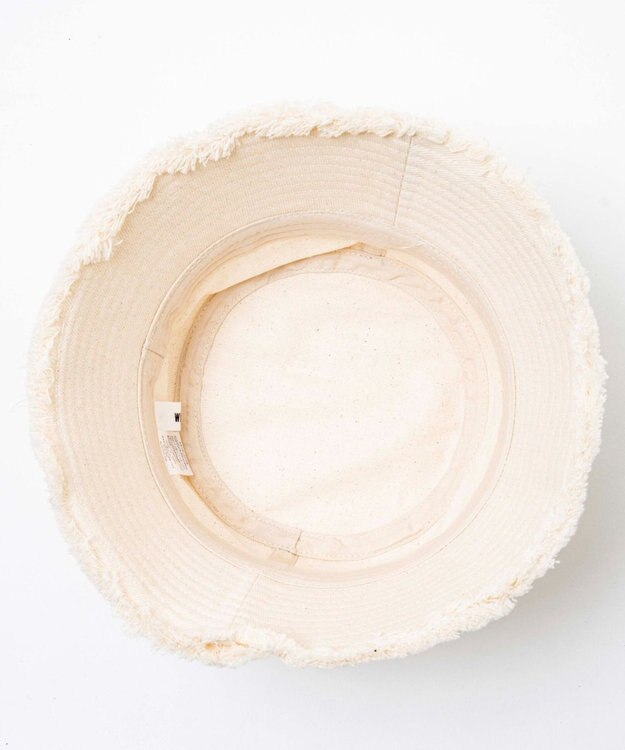 WEGO フリンジバケットハット ホワイト