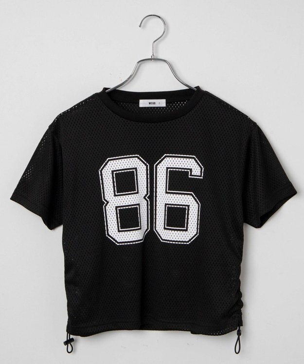 WEGO メッシュサイドドロストT ブラック