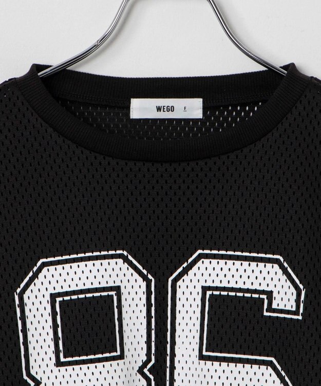 WEGO メッシュサイドドロストT ブラック