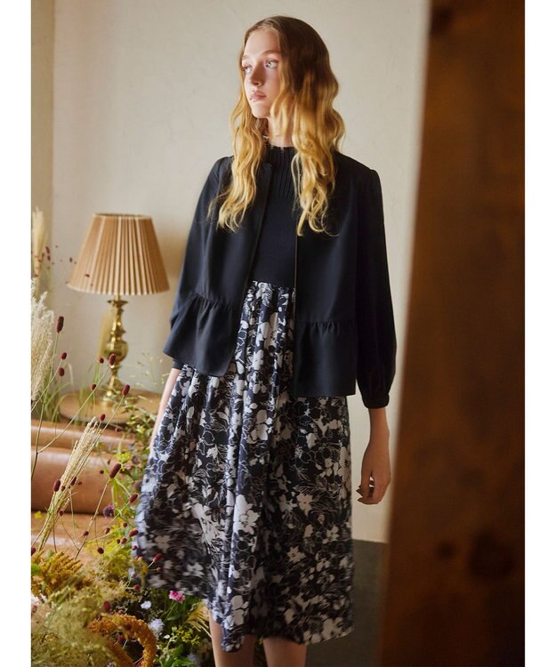 TOCCA 【消臭・洗える】TARP ジャケット ネイビー系