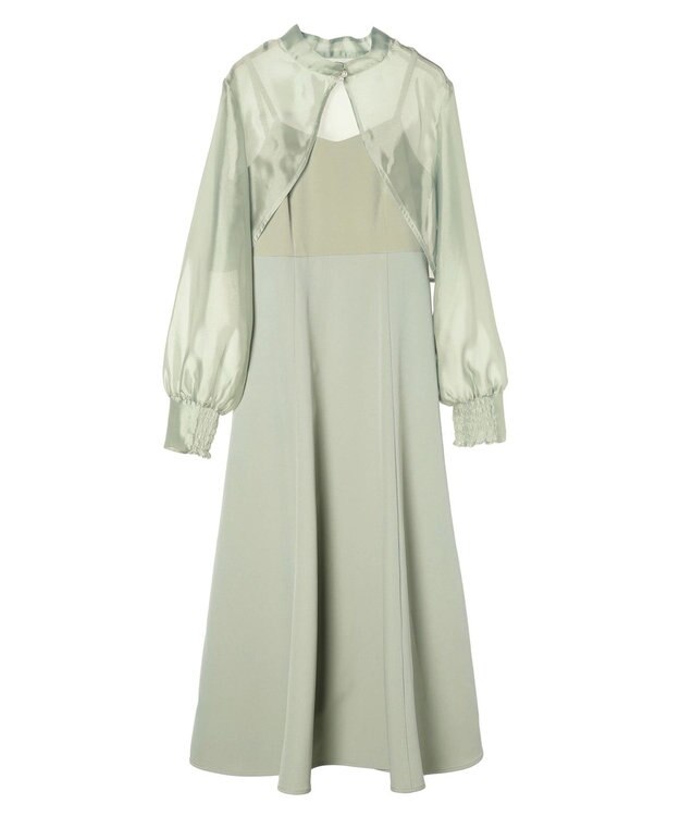 earth music&ecology ＳＥＴ２点ボレロ＋キャミワンピース Mint