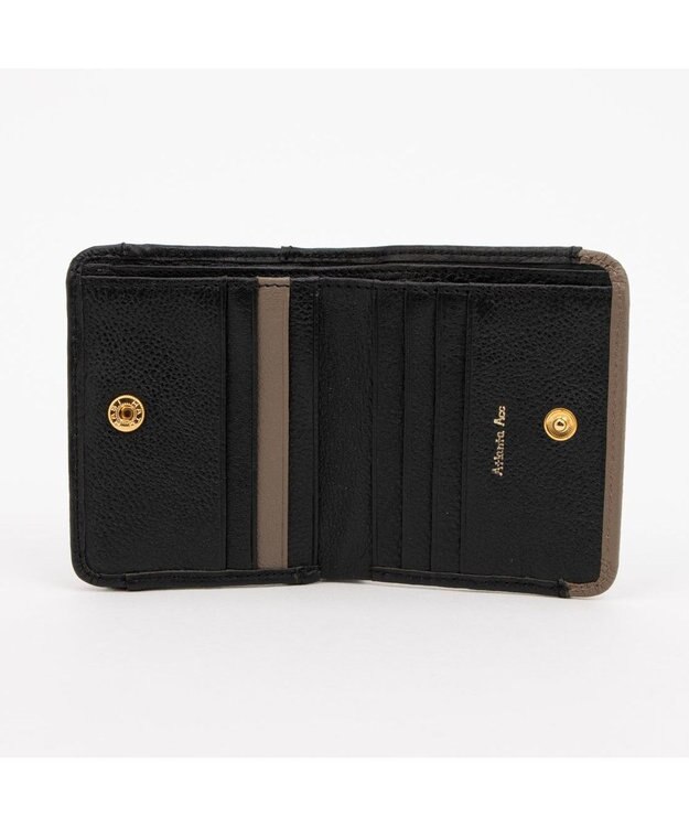 UNBILLION アトランタ ATLANTA / 牛革二つ折り財布 ブラック