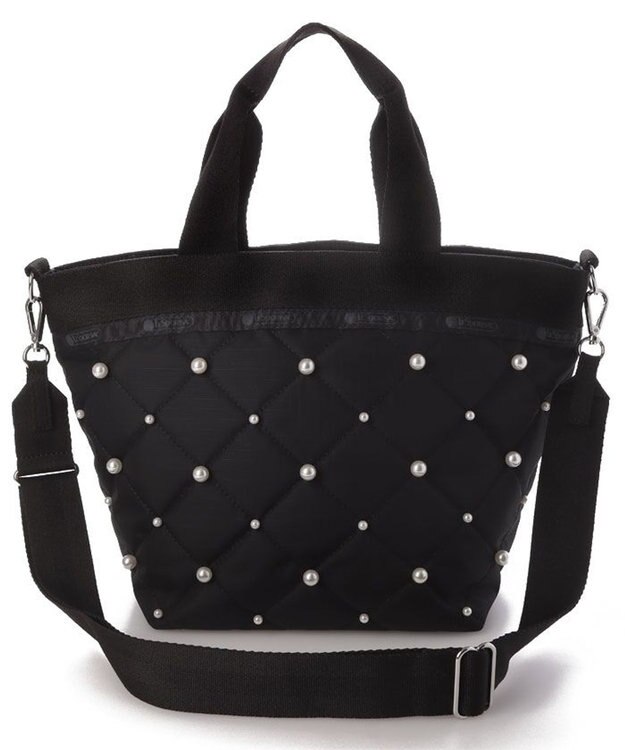 LeSportsac BUCKET TOTE W PEARLS2/ブラックパール ブラックパール