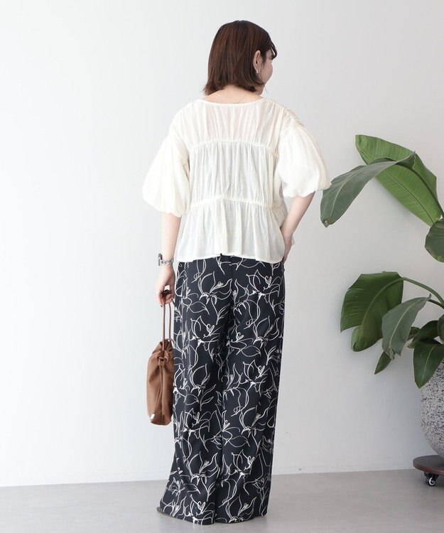 AMERICAN HOLIC フロントリボンブラウス Ivory