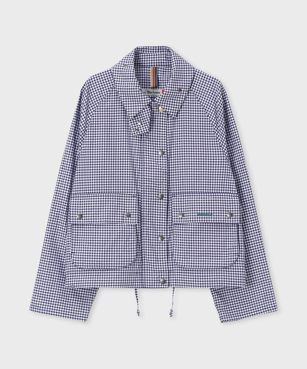 Paul Smith Paul Smith Loves Barbour Gingham Spey コットンジャケット ネイビー