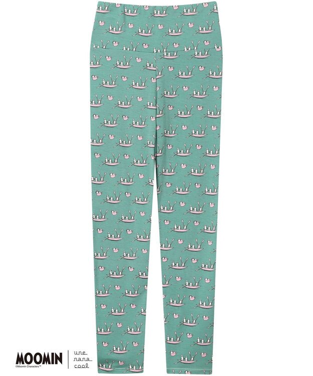 une nana cool 【ムーミン】MOOMIN × une nana ccol　ハラマキ付きレギンス ME