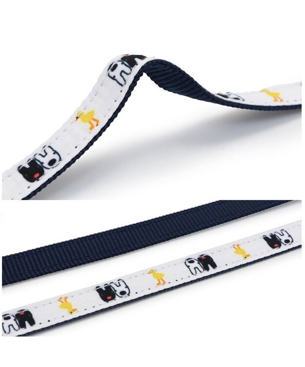 PET PARADISE リサとガスパール 反射チャーム付き リード 《ひよこ》 ＳＳ～Ｓ 小型犬 反射チャーム付き