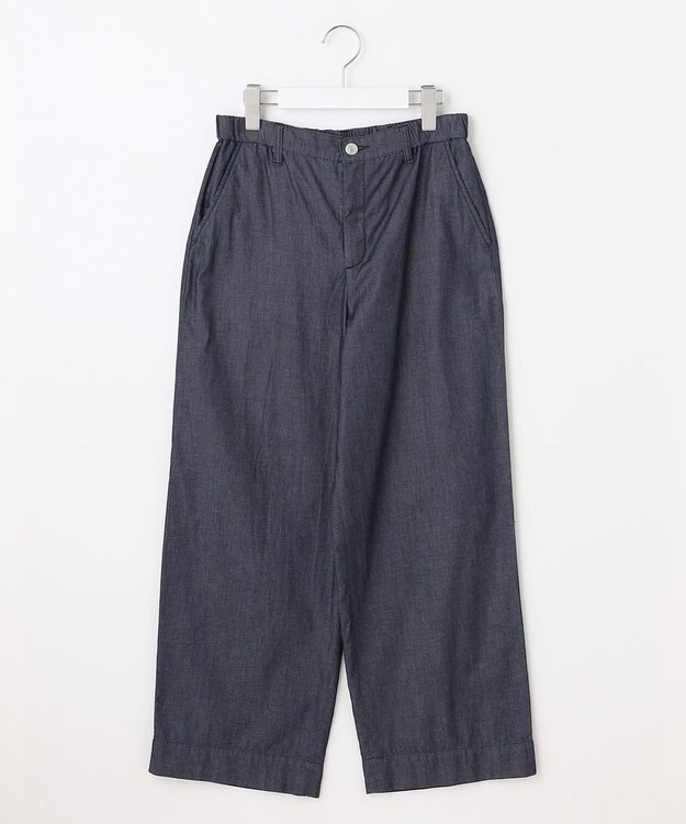 J.PRESS LADIES 【洗える】4oz Light Denim ストレート パンツ インディゴ系