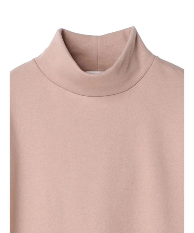 Green Parks Ｂｒｕｓｈｅｄ　タートル裏起毛チュニック Pink