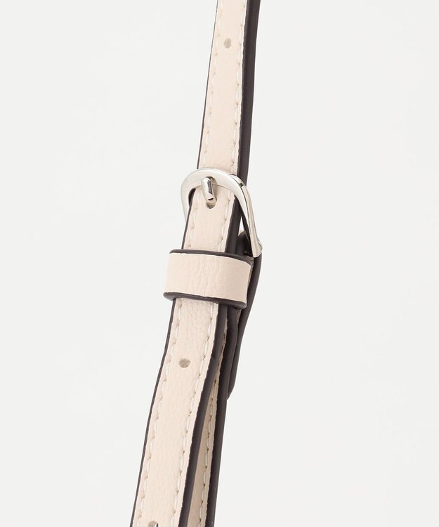 LA BAGAGERIE 【maison vert】 【多収納・軽量】ラウンドノットショルダー アイボリー