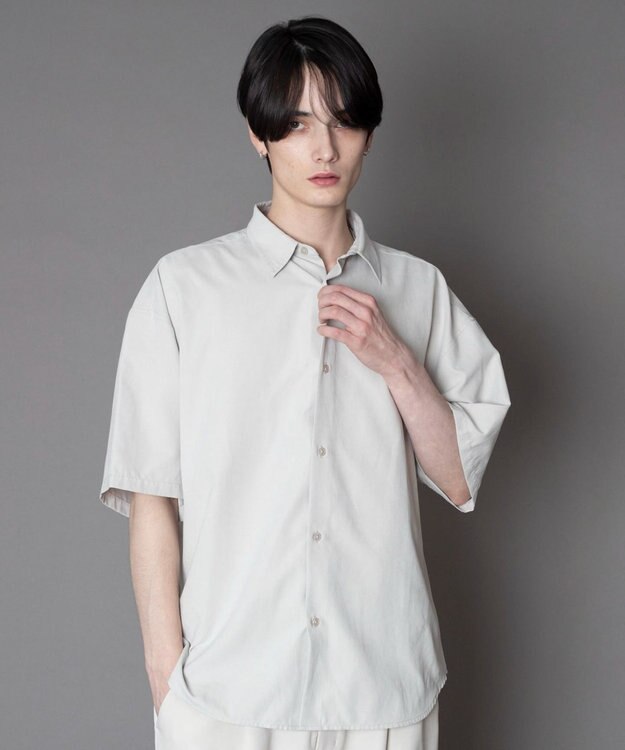 WEGO アイススウェードシャツ（SS） ライトベージュ