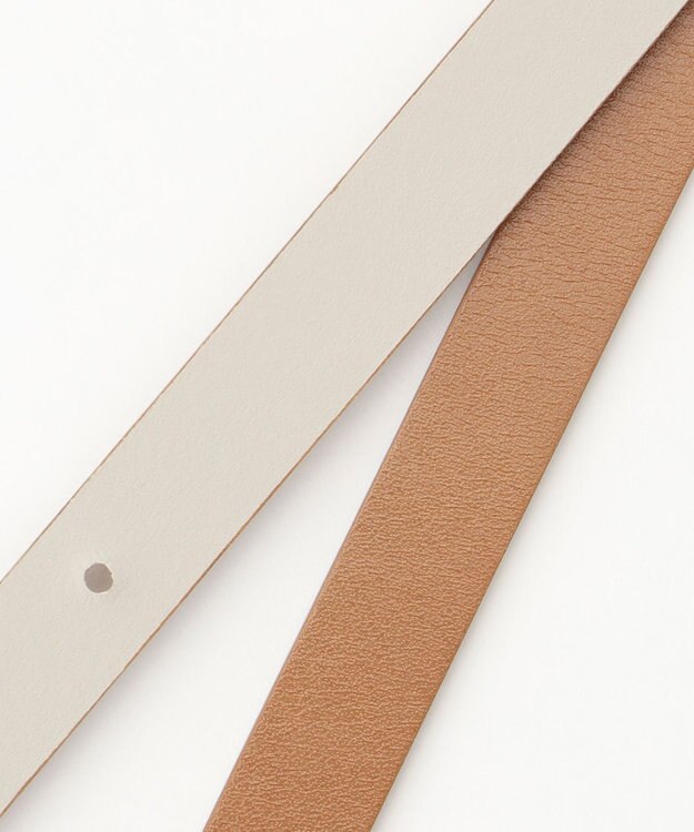 J.PRESS LADIES リバーシブルベルト キャメル系