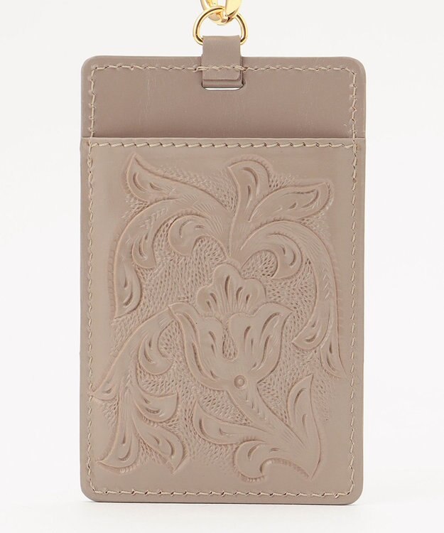 GRACE CONTINENTAL Card case グレージュ