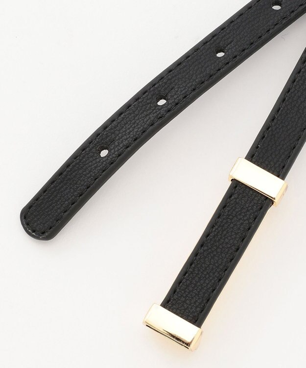 ANY メタル細 ベルト ブラック系