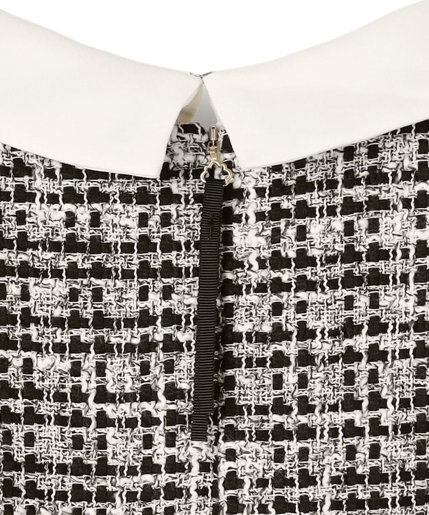 TOCCA 【洗える・消臭】 TWEED BLOSSOM ドレス ブラック系5