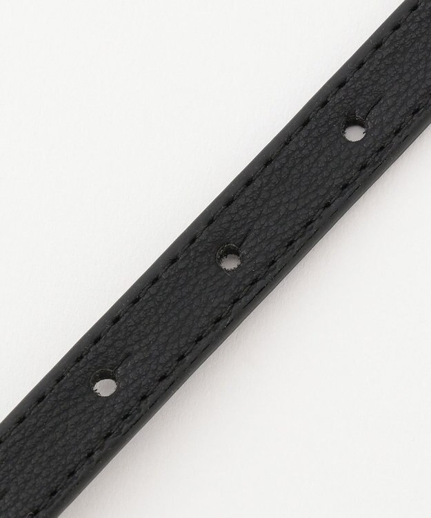 ANY メタル細 ベルト ブラック系