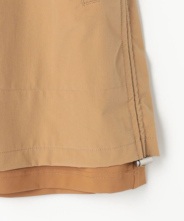 PW CIRCULUS 【蓄熱裏地】【WOMEN】バイカラースカート ゴルフウェア レディース ベージュ系