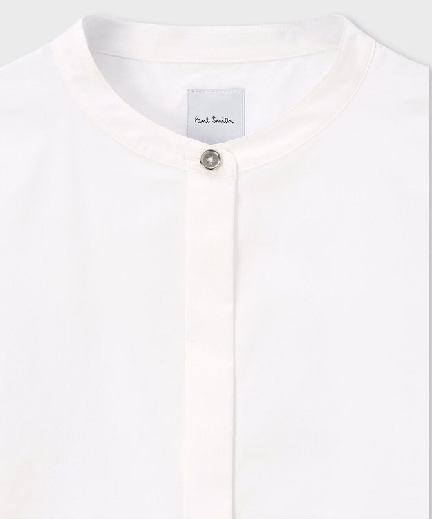Paul Smith スタンドカラー シャツ オフホワイト