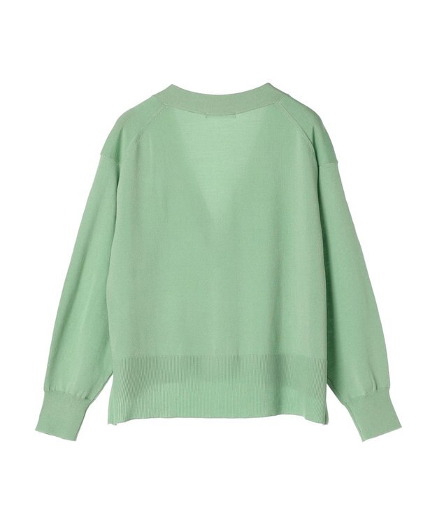 Green Parks 洗える　ショート丈カーディガン Green