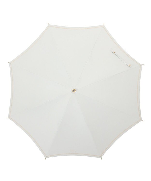 MOONBAT 【フルラ （FURLA）】晴雨兼用日傘　ジッパー刺繍 ホワイト