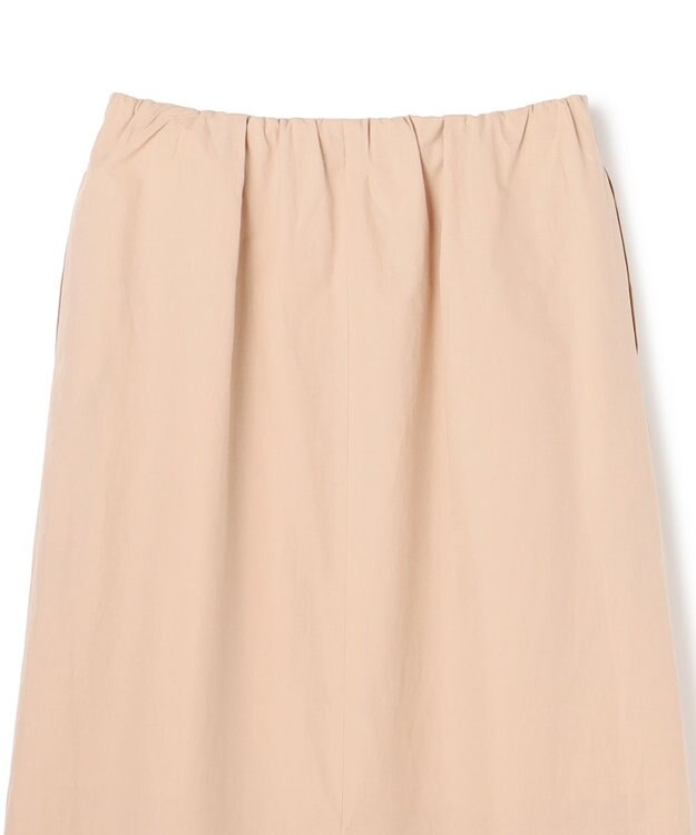 BEIGE， MALLOW / コットンタック イージーフレアスカート Beige