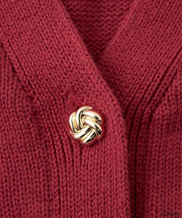 earth music&ecology Ｖｉｌｌａｉｎｓ　クイーン／ニットカーディガン Bordeaux