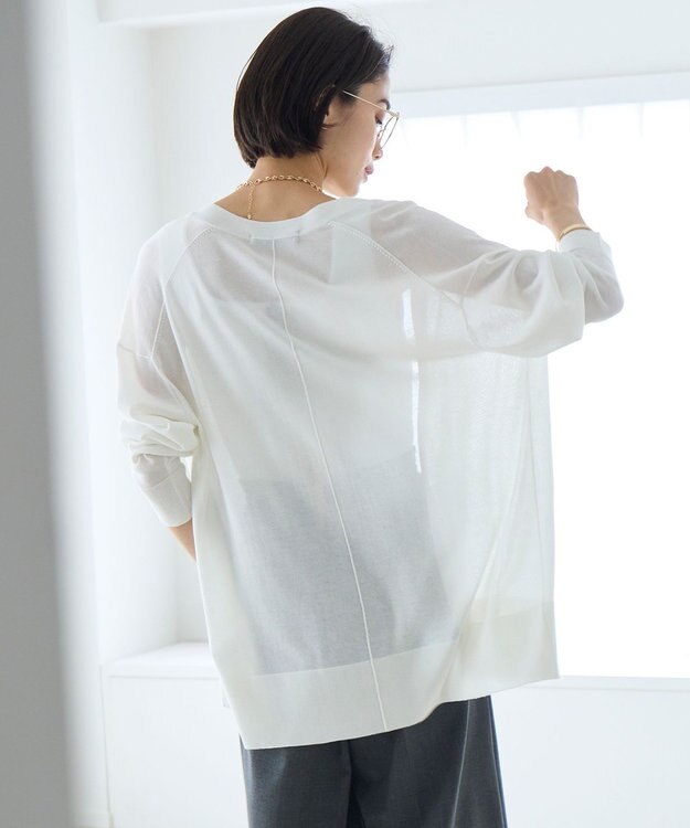 UNFILO イージーカーディガン オフ