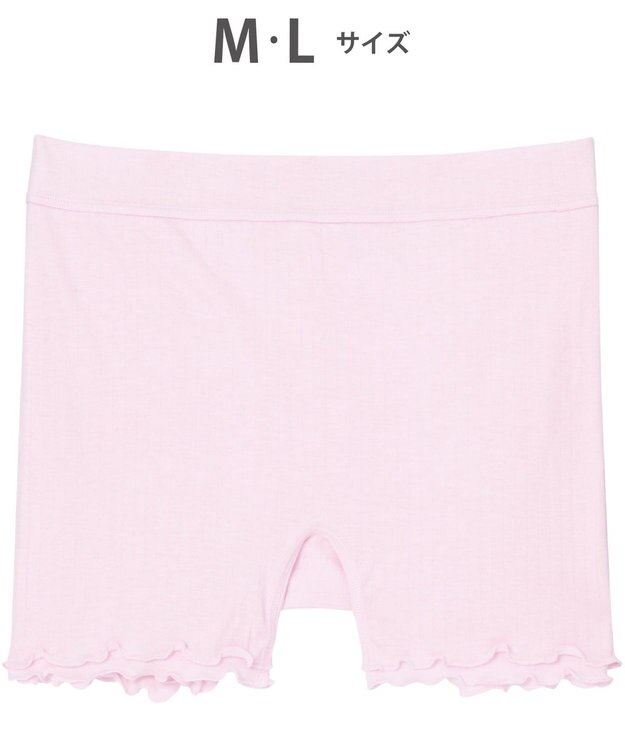 ワコール／睡眠科学 【ねはだ着】　ショーツ　寝るとき用　超長綿使用　しめつけにくく、ラクな設計　睡眠科学／ワコール　YPX528 ピンク