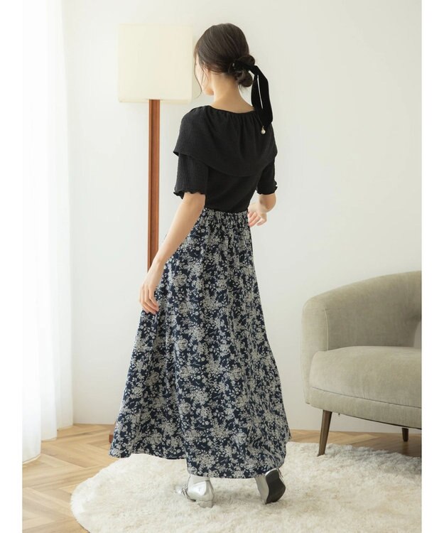 earth music&ecology ビッグカラーカットプルオーバー Black