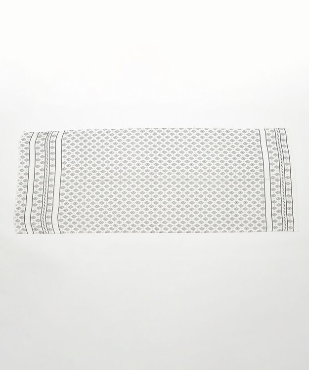 JOSEPH ABBOUD 【イタリア製】クレストパターンショール ホワイト系6