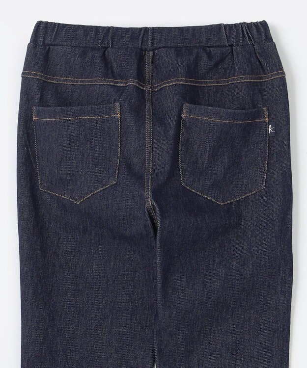 組曲 KIDS 【150-160㎝】デニムニット パンツ ネイビー系