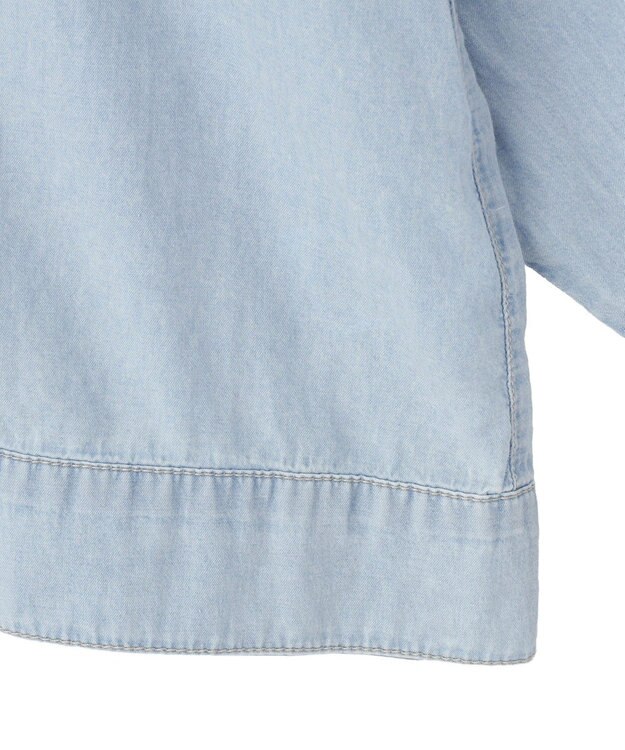 Green Parks シアーデニムシャツＧジャン Black