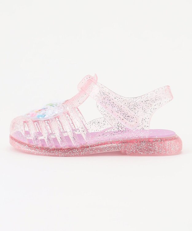ANY KIDS しゃらしゃらジェリーサンダル ピンク