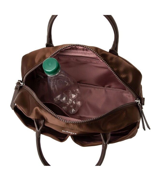 CLATHAS パスカル 2wayミニボストン ブラウン