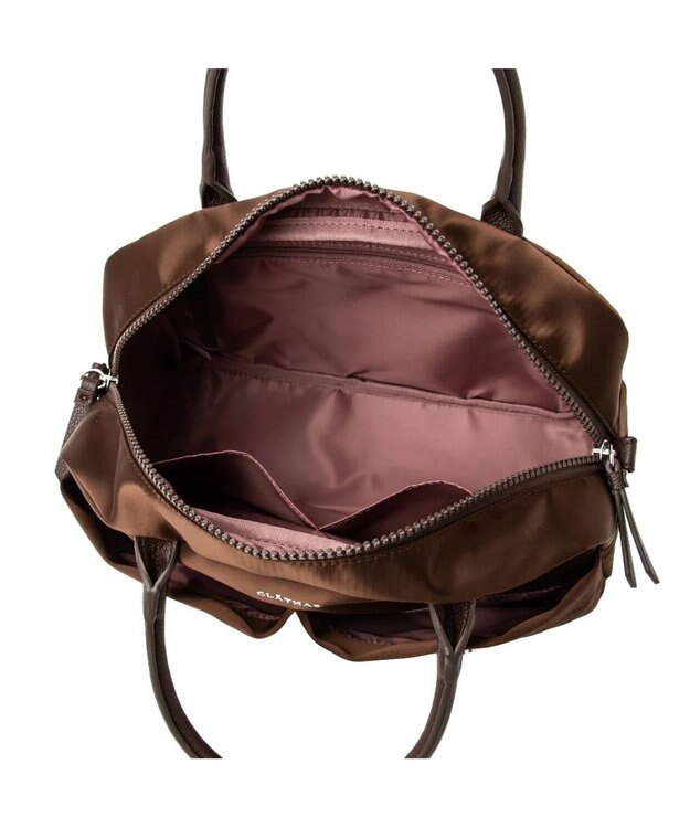 CLATHAS パスカル 2wayミニボストン ブラウン