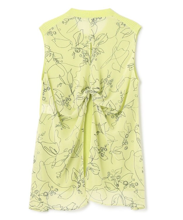 BEIGE， GINGKO / ドッキングニット Lime